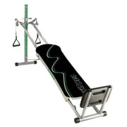 Total Gym Supreme Foldable Home Gym Supports up to 275 Pounds, Black/Green