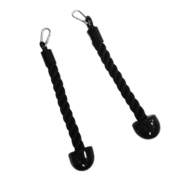Total Gym Triceps Rope for Triceps, Back, Shoulder and Core Training, Set of 2