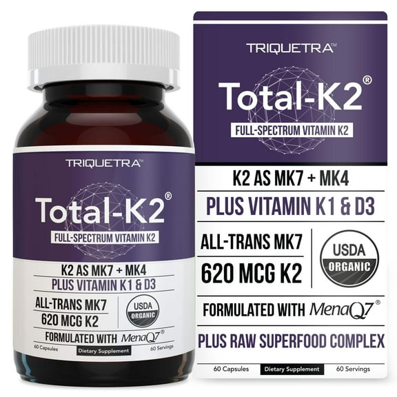 Triquetra Health Total-K2 Full Spectrum Vitamin K2