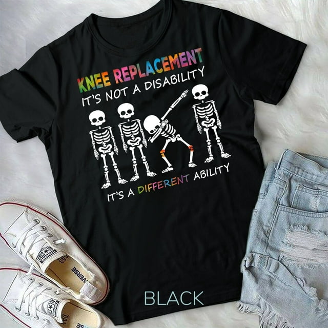 Total Knee Replacement Recovery Kit Gift New Joint Surgery Unisex T-shirt