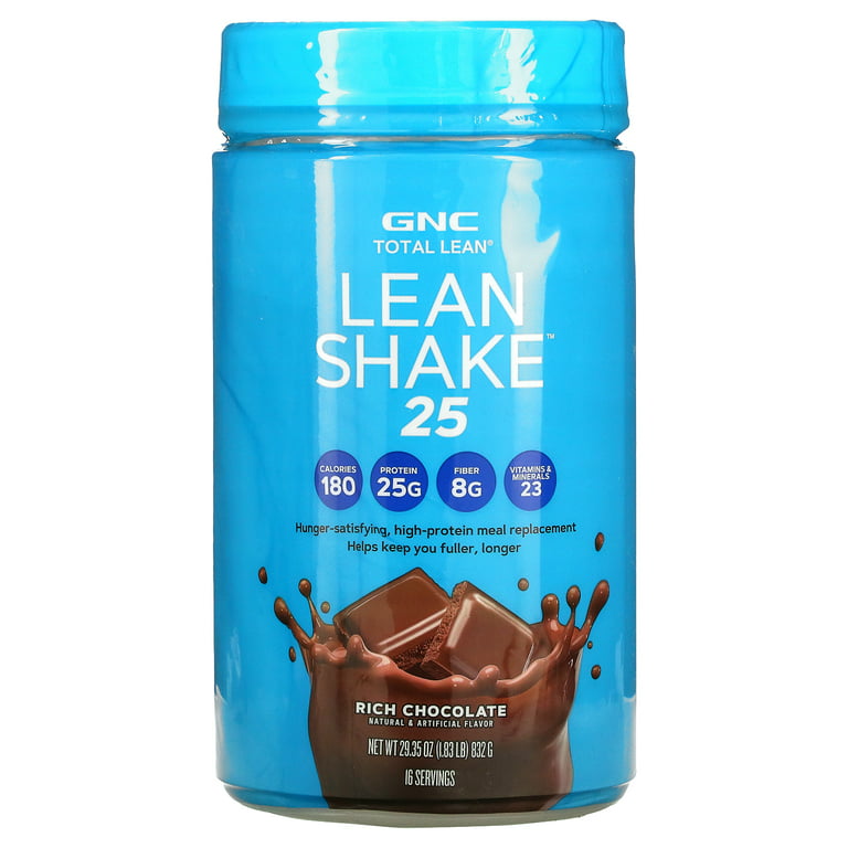 Total Lean, Lean Shake 25, Rich Chocolate, 29.35 oz (832 g), GNC 