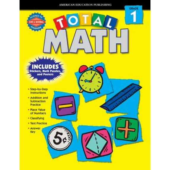Pre-Owned Total Math Grade 1 (Paperback) 0769635113 9780769635118