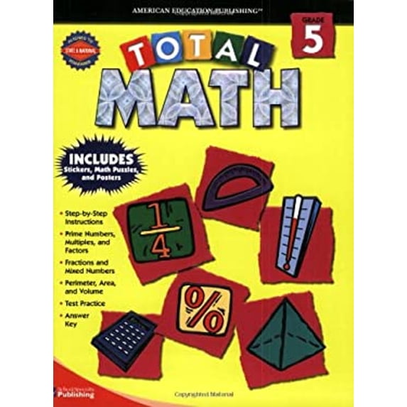 Pre-Owned Total Math, Grade 5 (Paperback) 9780769635156