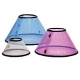 thumbnail image 1 of Total Pet Elizabethan E-collar Wound Healing Protection Cone Dog Smart Collar Small Pink, 1 of 1