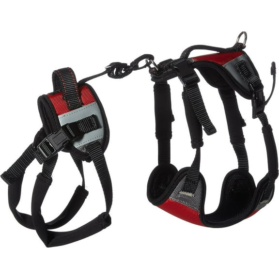 Total Pet Health Lift and Go Dog Lead, Red Small Fits Chest 19"-30"