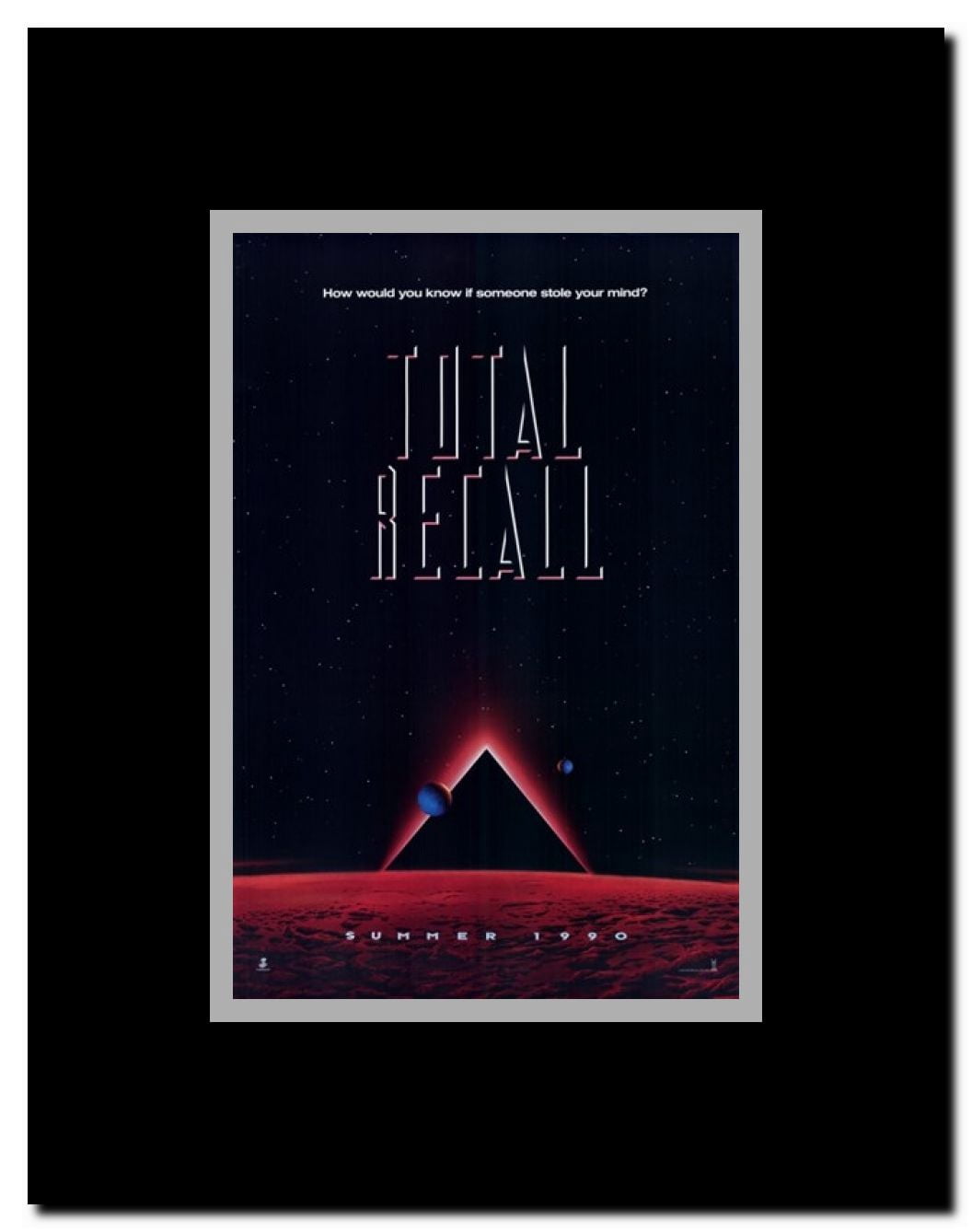 Total Recall Framed Movie Poster