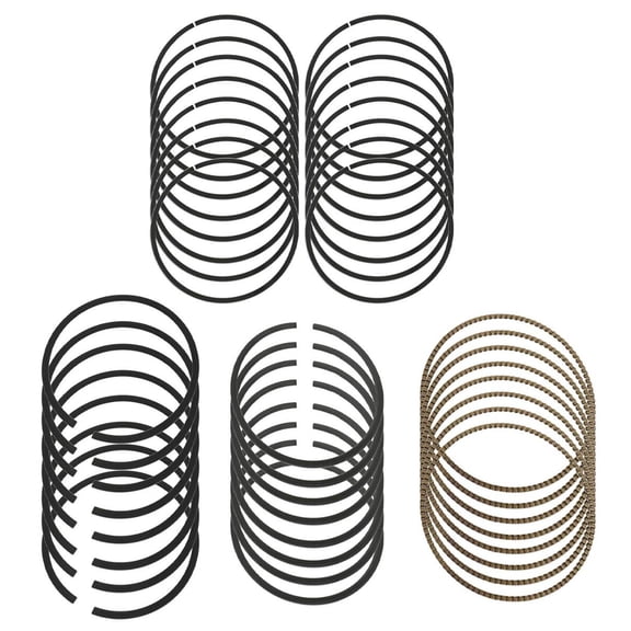Total Seal Piston Rings CS06905 Piston Rings Steel 4.125 in. Bore 1/16 in. 1/16