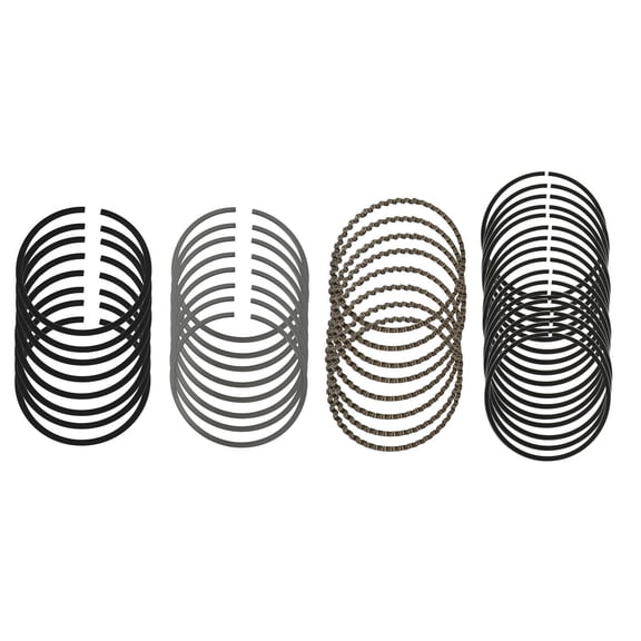 Total Seal Piston Rings CS9150-5 Piston Rings Steel 4.600 in. Bore 1/16 in. 1/16