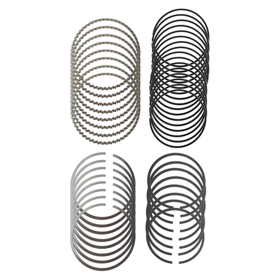 Total Seal Piston Rings CS9190-255 Piston Rings Steel 4.500 in. Bore 1/16 in. 1/
