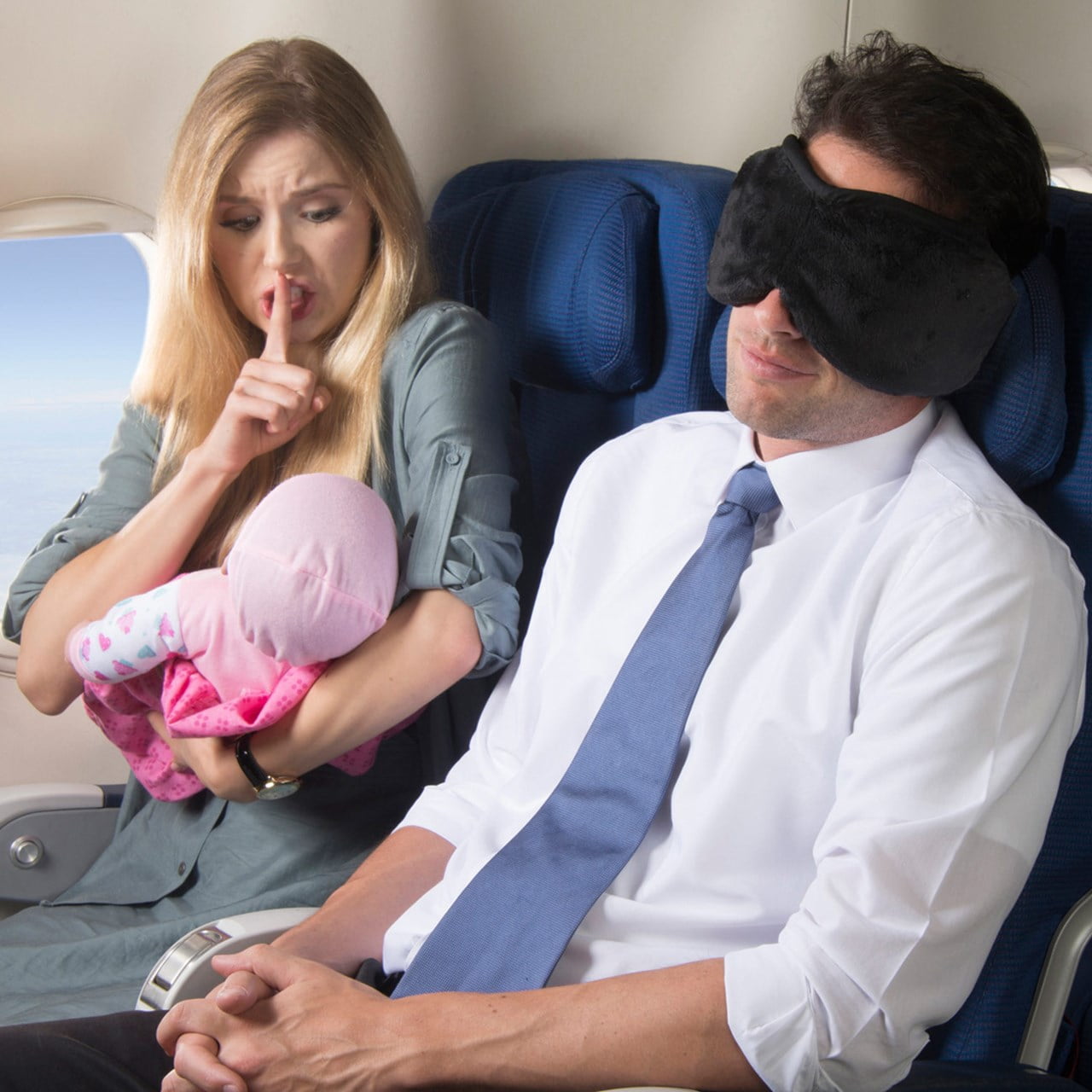 Total Sleep Mask System- Black