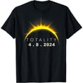 thumbnail image 1 of Total Solar 2024 Eclipse T-Shirt, 1 of 3