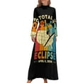 Total Solar 2024 Long Dress women's summer dress 2024 loose women's