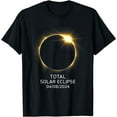 thumbnail image 1 of Total Solar Eclipse 04.08.2024 US Canada Mexico Totality T-Shirt, 1 of 4