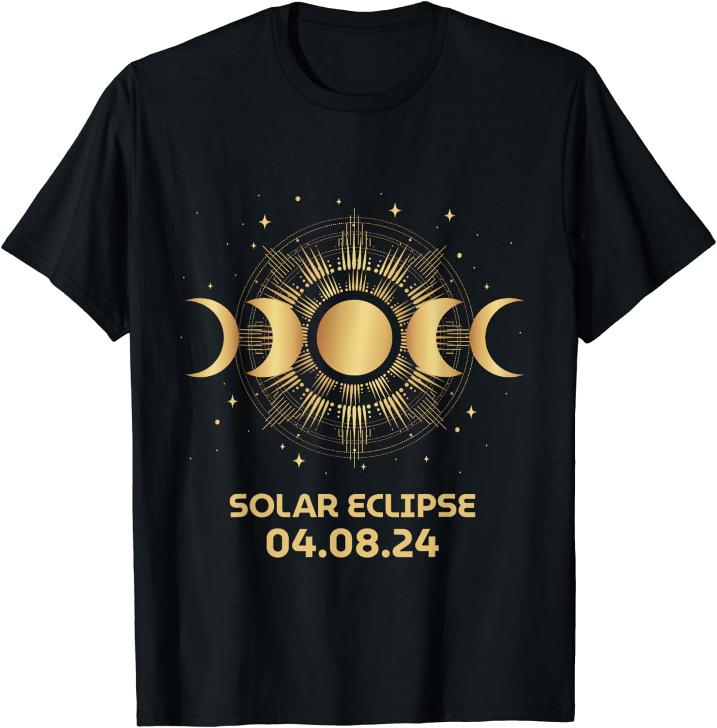 Total Solar Eclipse 2024 America Totality Spring 4.08.24 USA T-Shirt ...