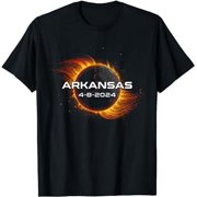 LONGSMILE Total Solar Eclipse 2024 Arkansas T-Shirt