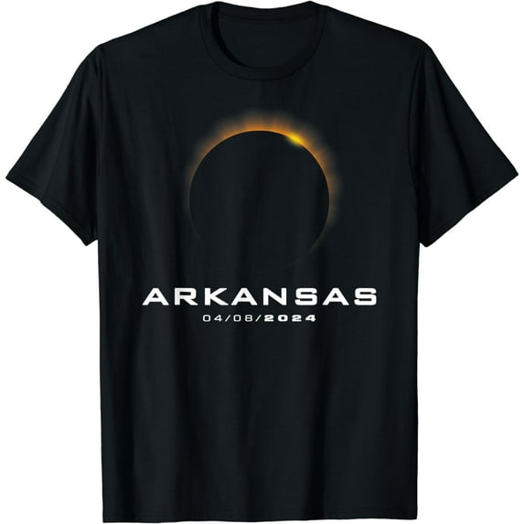 Total Solar Eclipse 2024 Arkansas T-Shirt