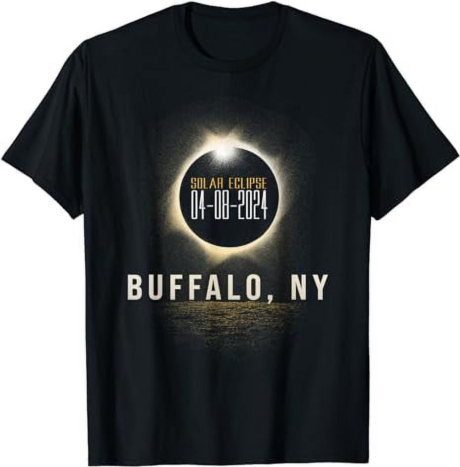 Total Solar Eclipse 2024 Buffalo, NY Totality Path TShirt