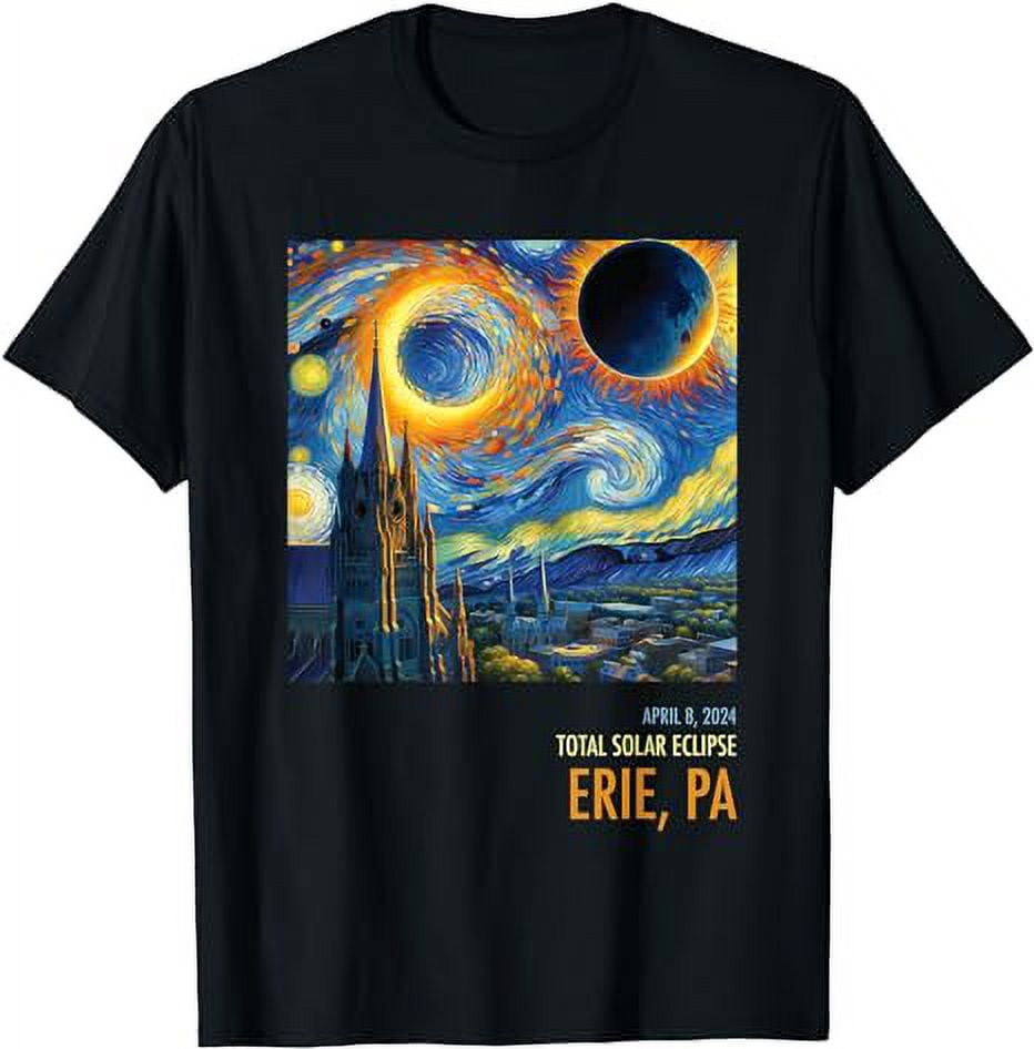 Total Solar Eclipse 2024 Erie, PA TShirt