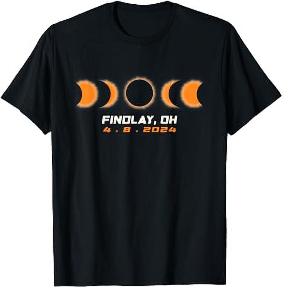 Total Solar Eclipse 2024 Findlay Ohio April 8 2024 TShirt