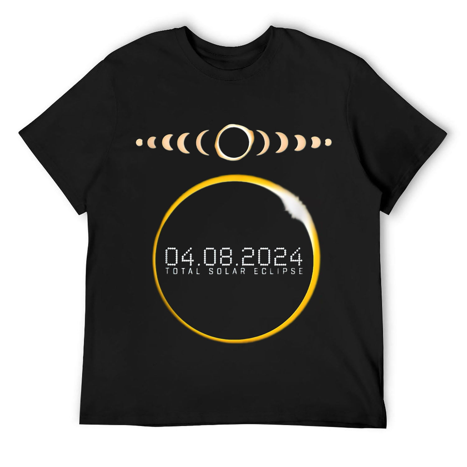 Total Solar Eclipse 2024 Funny April 8 Path Of The Eclipse Mens T Shirt