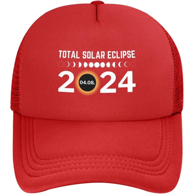 TotalSolarEclipse 2024 Hat TotalSolarEclipse April 8 2024 Mesh Cap