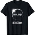 thumbnail image 1 of Total Solar Eclipse 2024 Houston T-Shirt, 1 of 3