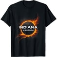 thumbnail image 1 of Total Solar Eclipse 2024 Indiana T-Shirt, 1 of 3
