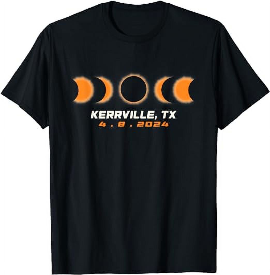 Total Solar Eclipse 2024 Kerrville Texas April 8 2024 TShirt