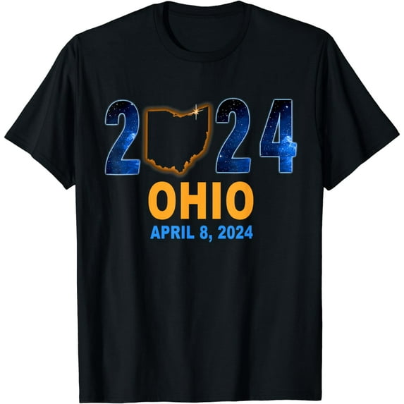 Total Solar Eclipse 2024 Ohio April 8, 2024 T-Shirt