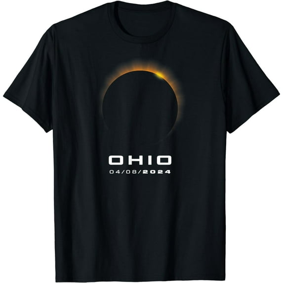 Total Solar Eclipse 2024 Ohio T-Shirt