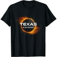 thumbnail image 1 of Total Solar Eclipse 2024 Texas T-Shirt, 1 of 4