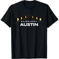 thumbnail image 1 of Total Solar Eclipse 2024 Totality Austin Texas T-Shirt, 1 of 3