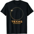 Total Solar Eclipse 2024 Totality Texas Cotton TShirt