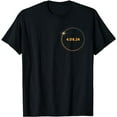 thumbnail image 1 of Total Solar Eclipse 2024 Totality Texas Matching T-Shirt, 1 of 5