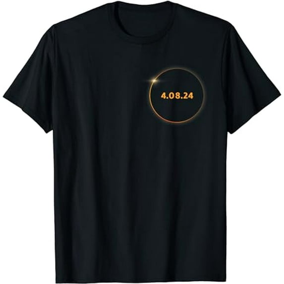 Total Solar Eclipse 2024 Totality Texas Matching T-Shirt