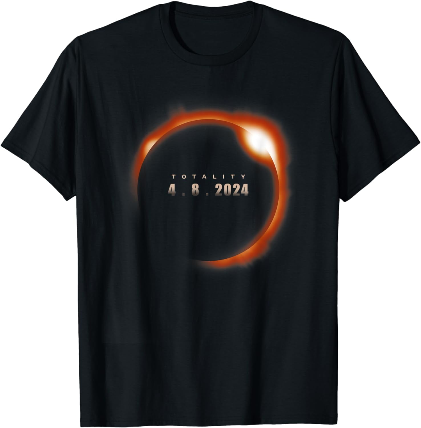 Total Solar Eclipse 2024 Totality USA Spring April 4, 2024 Cotton T