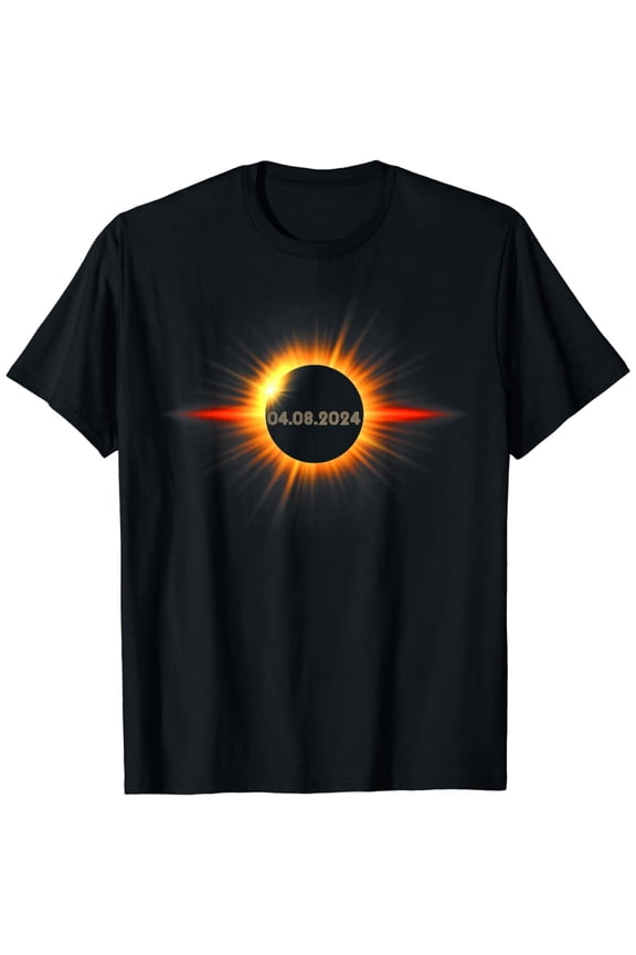 Total Solar Eclipse 2024 USA Totality April 8 2024 T-Shirt