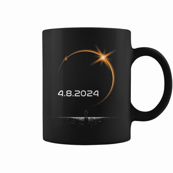 Total Solar Eclipse 2024 Usa April 8 2024 America Totality Coffee Mugs