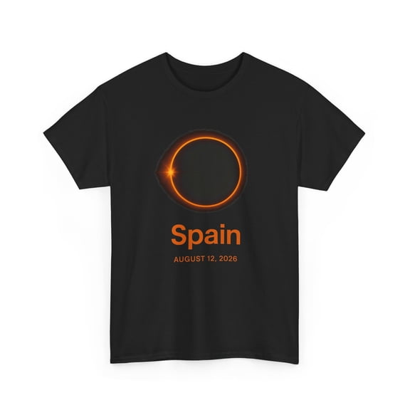 Total Solar Eclipse 2026 Spain Souvenir | August 12 Path of Totality España Travel Apparel