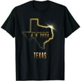 thumbnail image 1 of Total Solar Eclipse 4.08.2024 Texas T-Shirt, 1 of 3