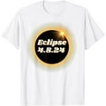 thumbnail image 1 of Total Solar Eclipse 4.8.24 North America T-Shirt, 1 of 3