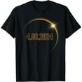 thumbnail image 1 of Total Solar Eclipse America Totality Spring 4.08.2024 T-Shirt, 1 of 3
