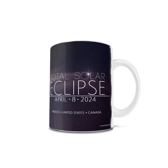 Total Solar Eclipse April - 11 oz Ceramic Mug WMUG722