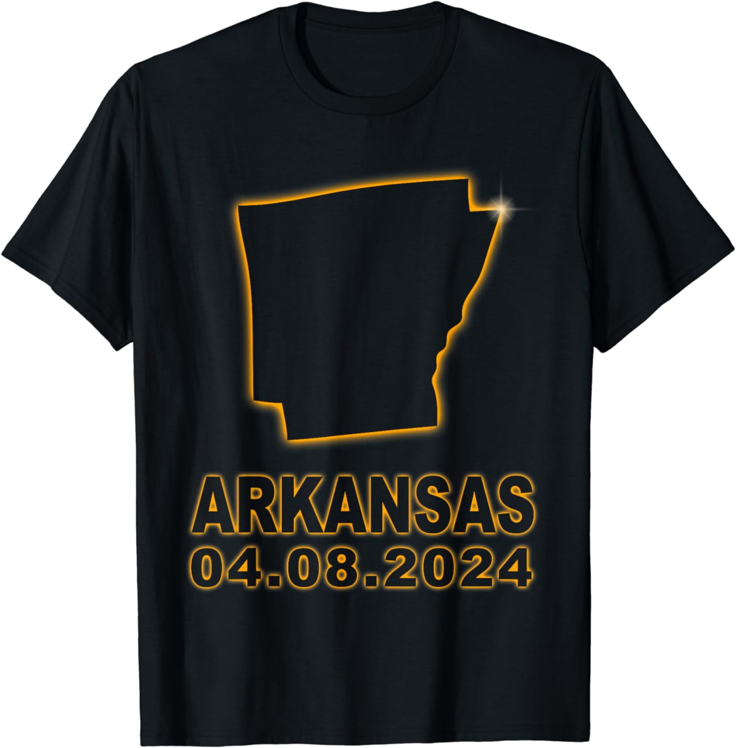 Total Solar Eclipse April 8 2024 Arkansas Path Of Totality Cotton T