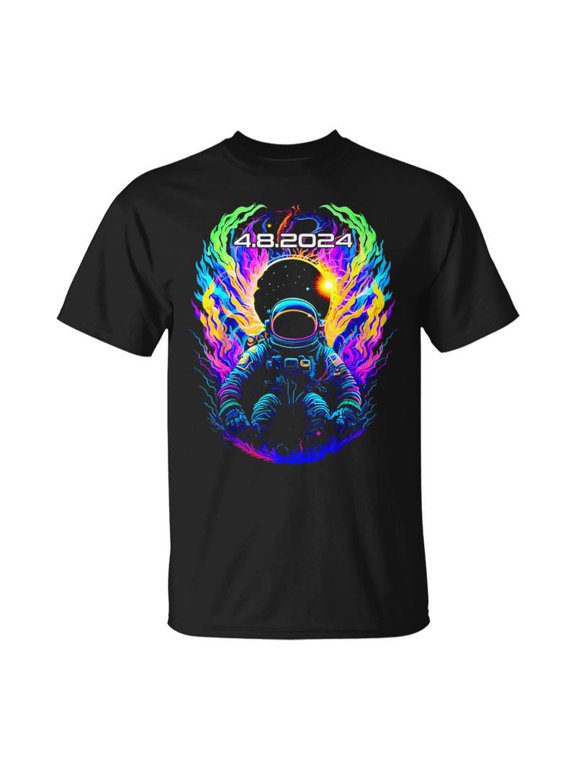 Total Solar Eclipse April 8 2024 Astronaut 482024 TShirt