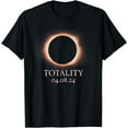 thumbnail image 1 of Total Solar Eclipse April 8 2024 Totality T-Shirt, 1 of 4