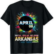 OFAY Total Solar Eclipse Arkansas 2024 Colorful Totality T-Shirt