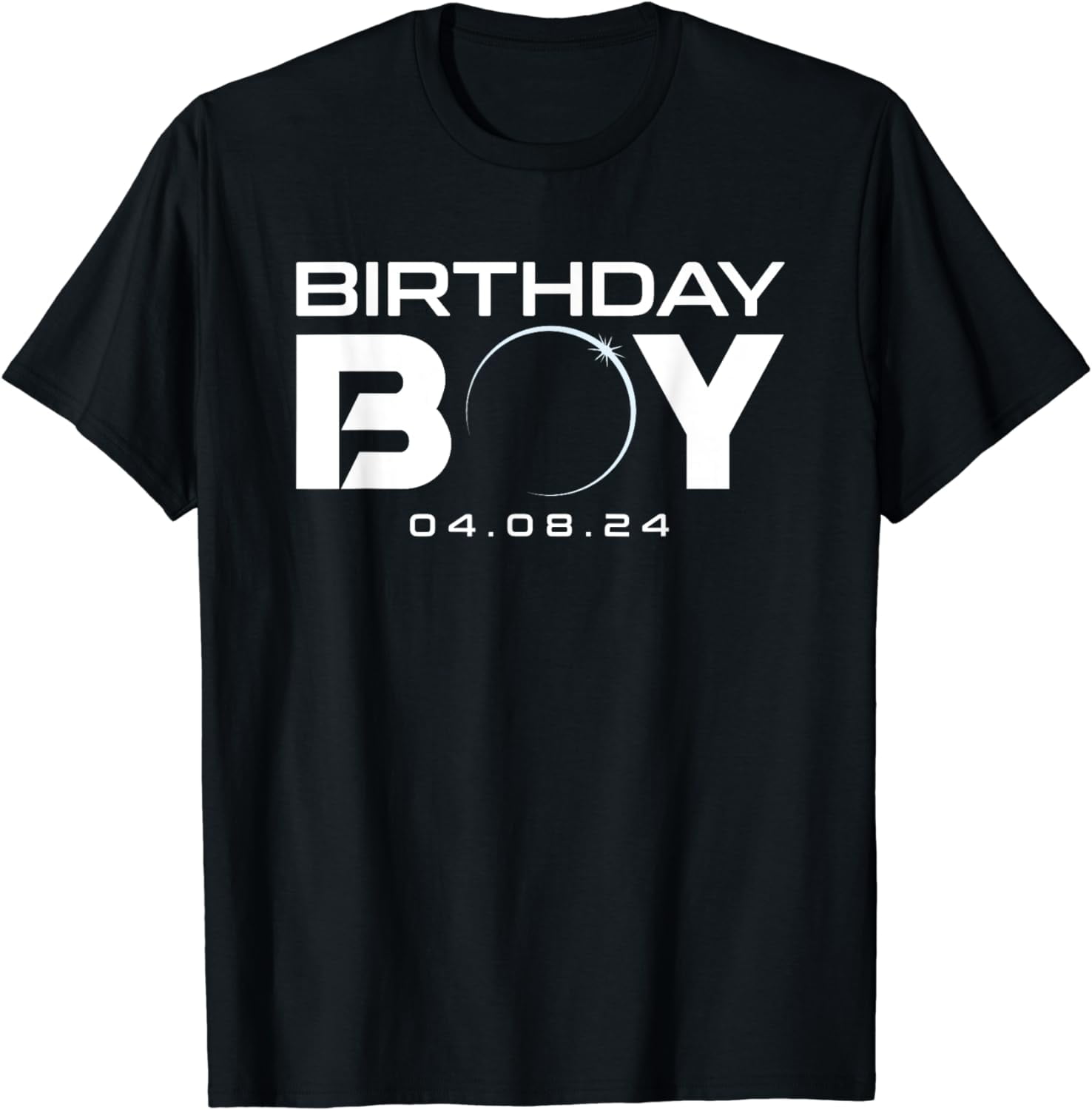 Total Solar Eclipse Birthday Boy April 8 2024 TShirt