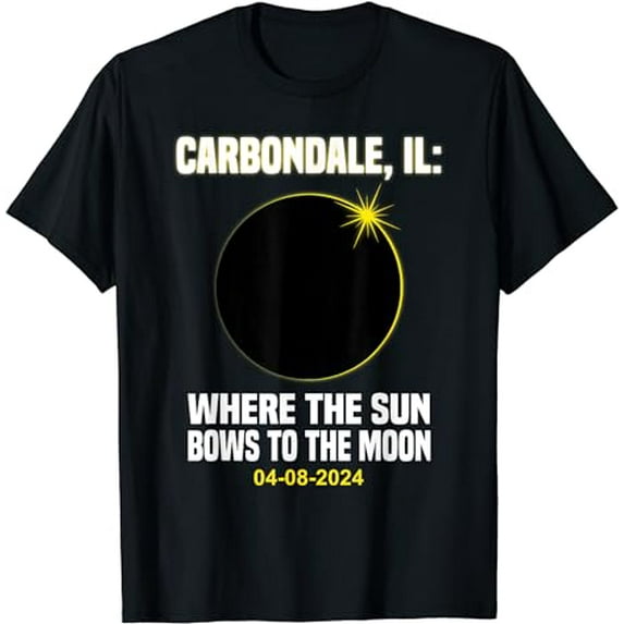 Total Solar Eclipse Carbondale Illinois 04.08.24 Eclipse T-Shirt