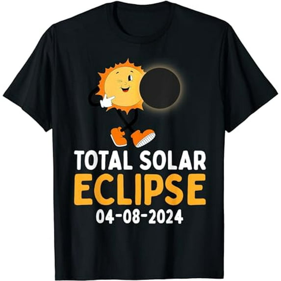 Total Solar Eclipse Chase 2024 Funny Sun is Getting Mooned T-Shirt
